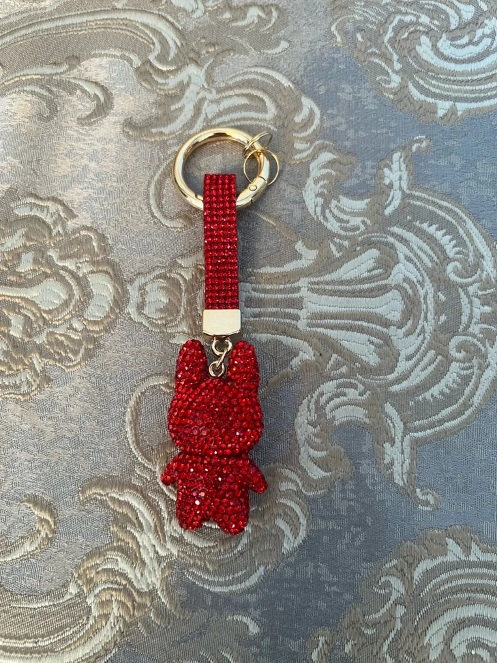 Adorable Rhinestone Keychain - Picture 4 of 5